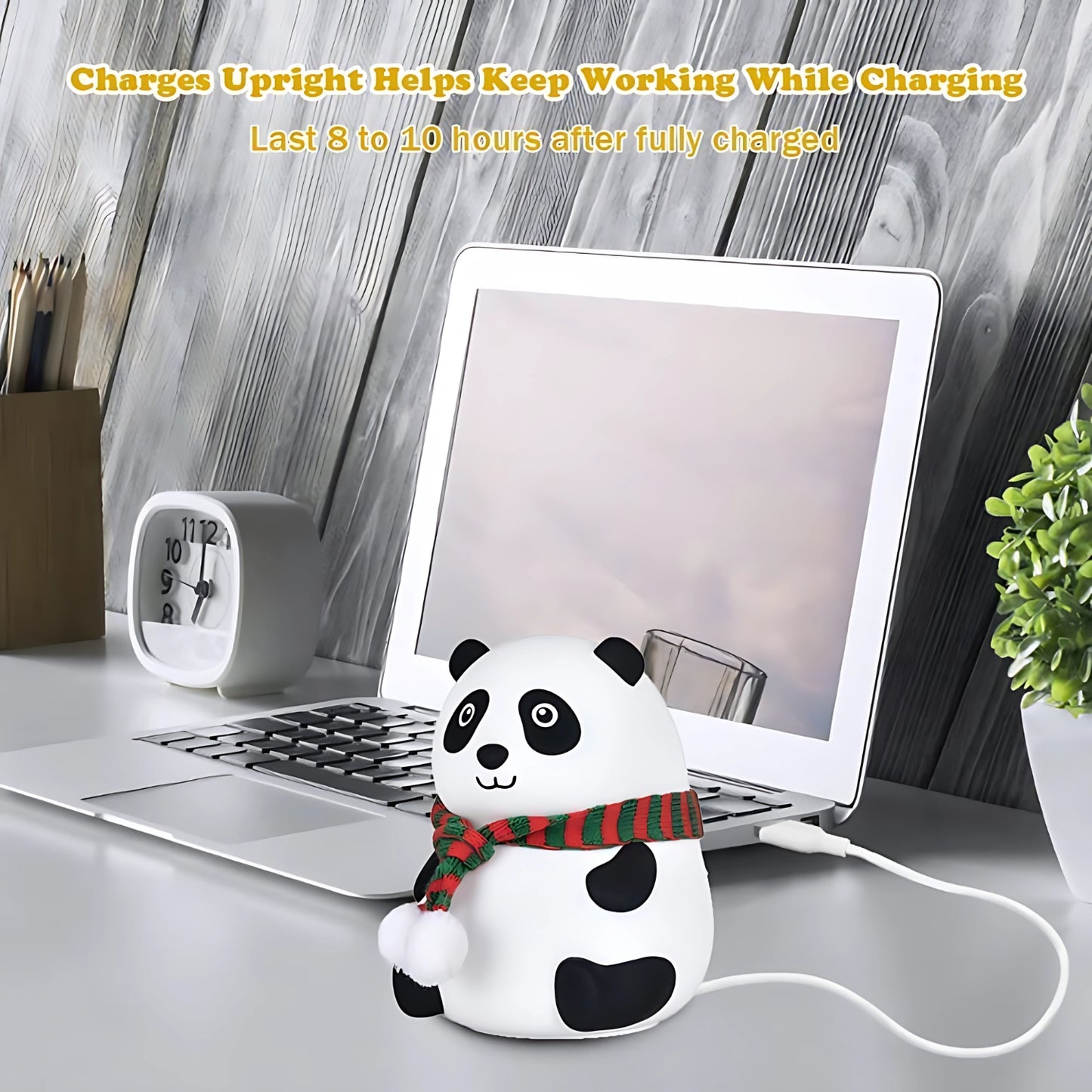 Rechargeable Silicone Panda Light (Multi-Color LED)